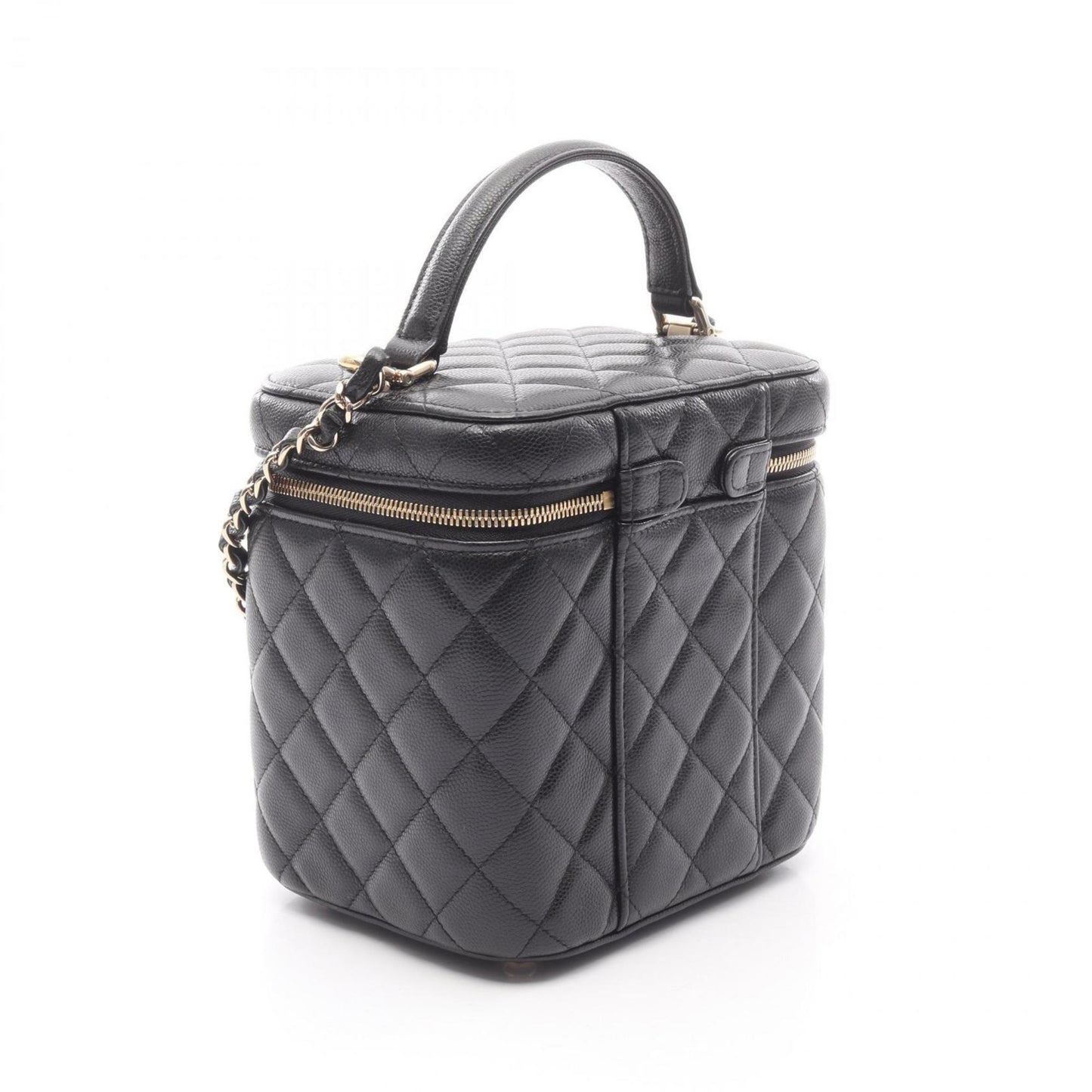 Chanel Calfskin Black Shoulder Bags