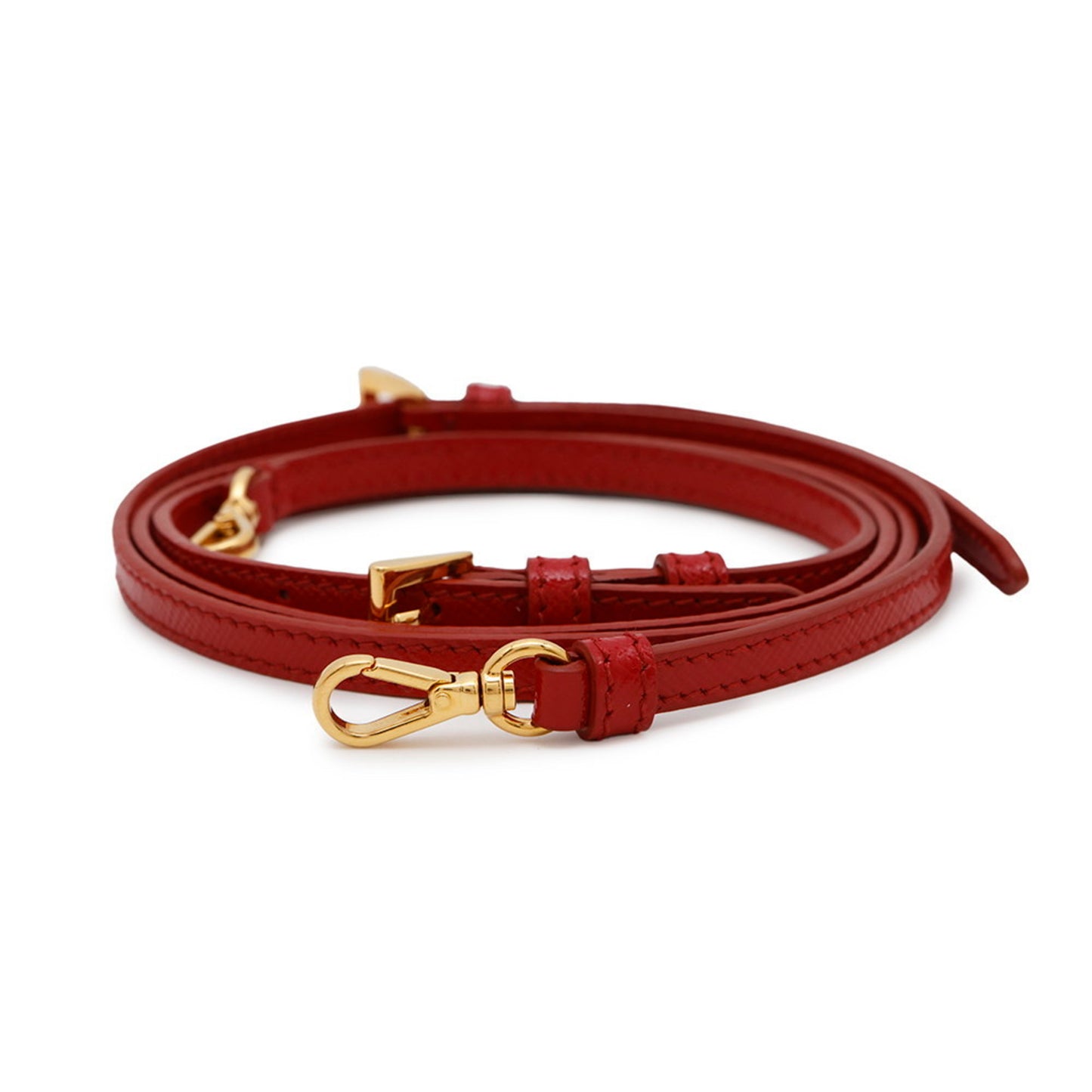 Prada Patent Red Shoulder Bags