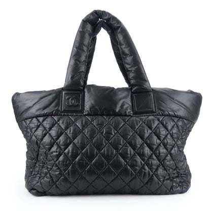 Chanel Nylon Black Tote Bags
