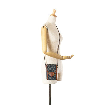 Gucci Canvas Brown Shoulder Bags