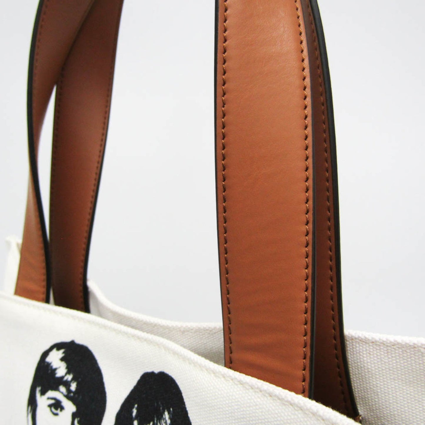 Stella Mccartney Faux Leather Brown Tote Bags