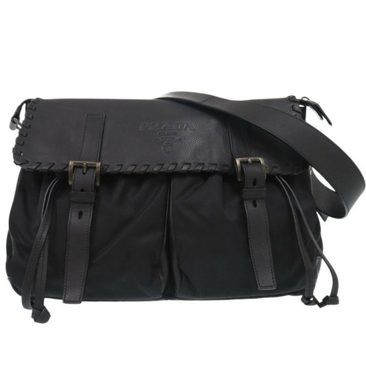 Prada Nylon Black Shoulder Bags