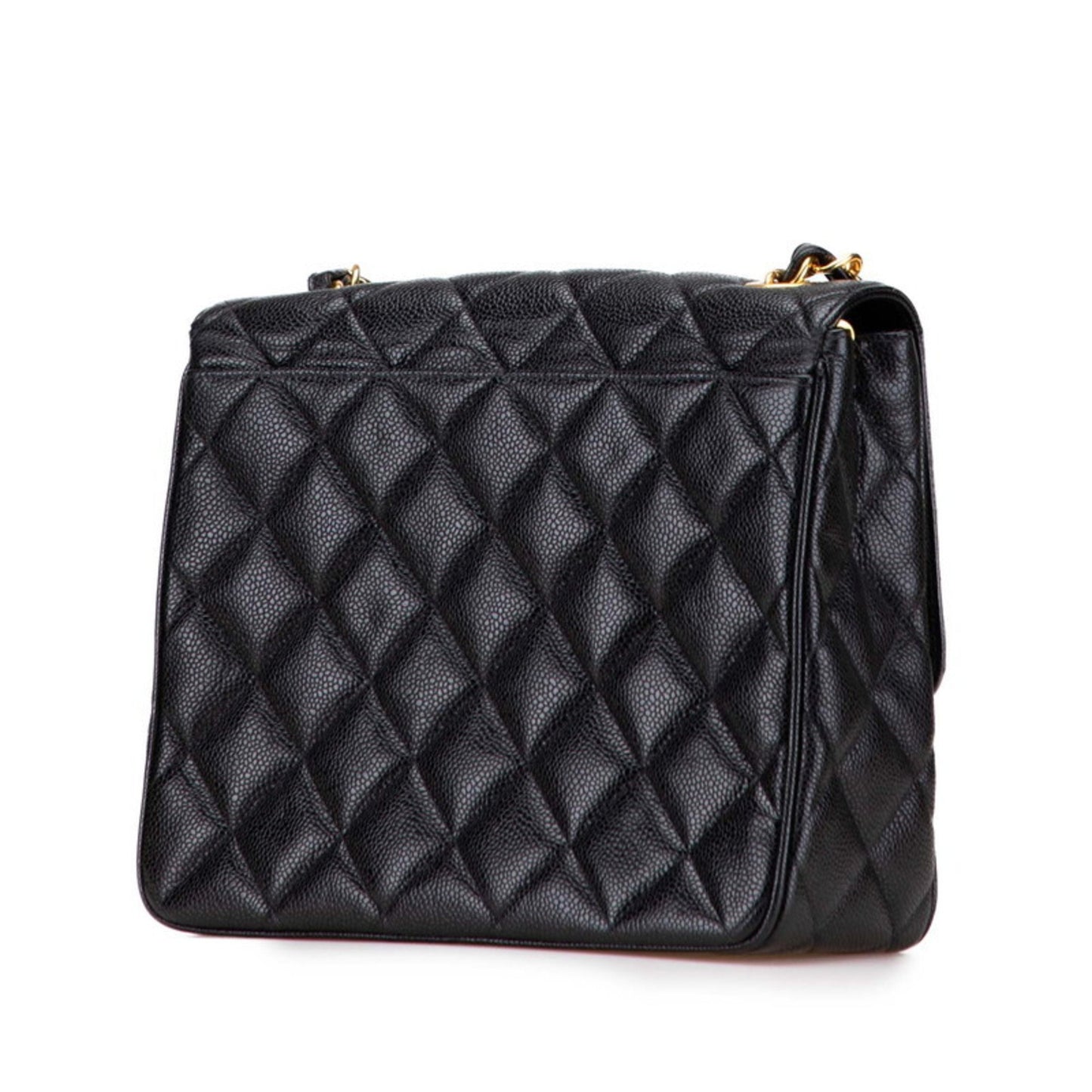 Chanel Calfskin Black Shoulder Bags