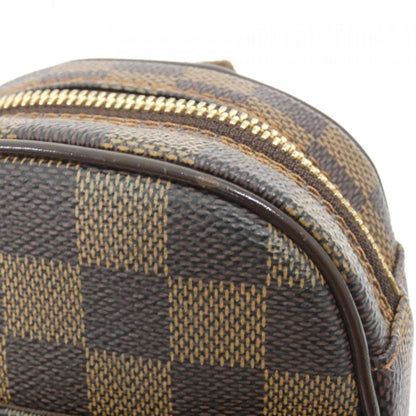 Louis Vuitton Coated Canvas Brown Shoulder Bags