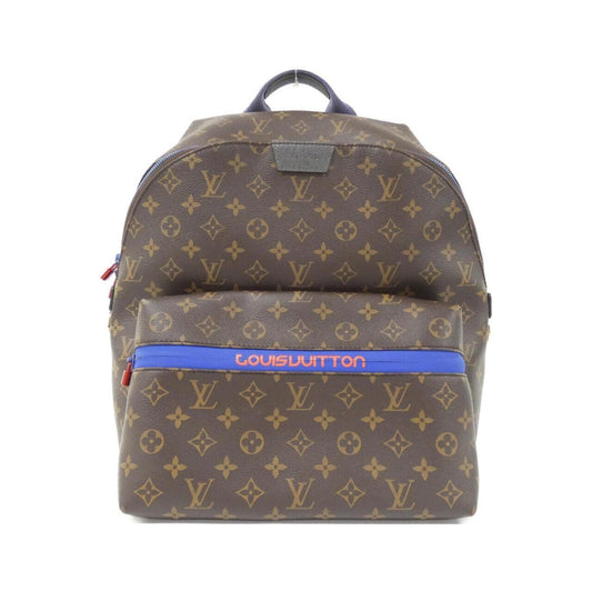 Louis Vuitton Coated Canvas Brown Backpacks