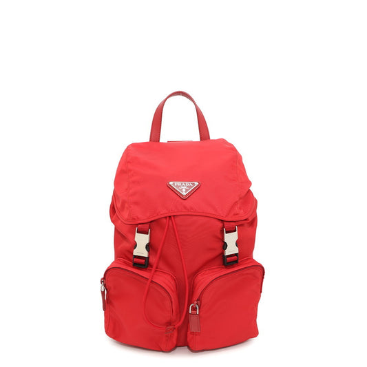 Prada Nylon Red Backpacks