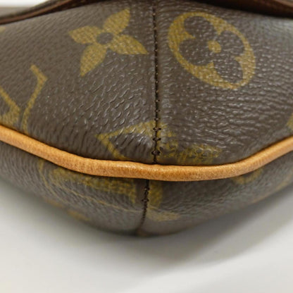 Louis Vuitton Coated Canvas Brown Shoulder Bags