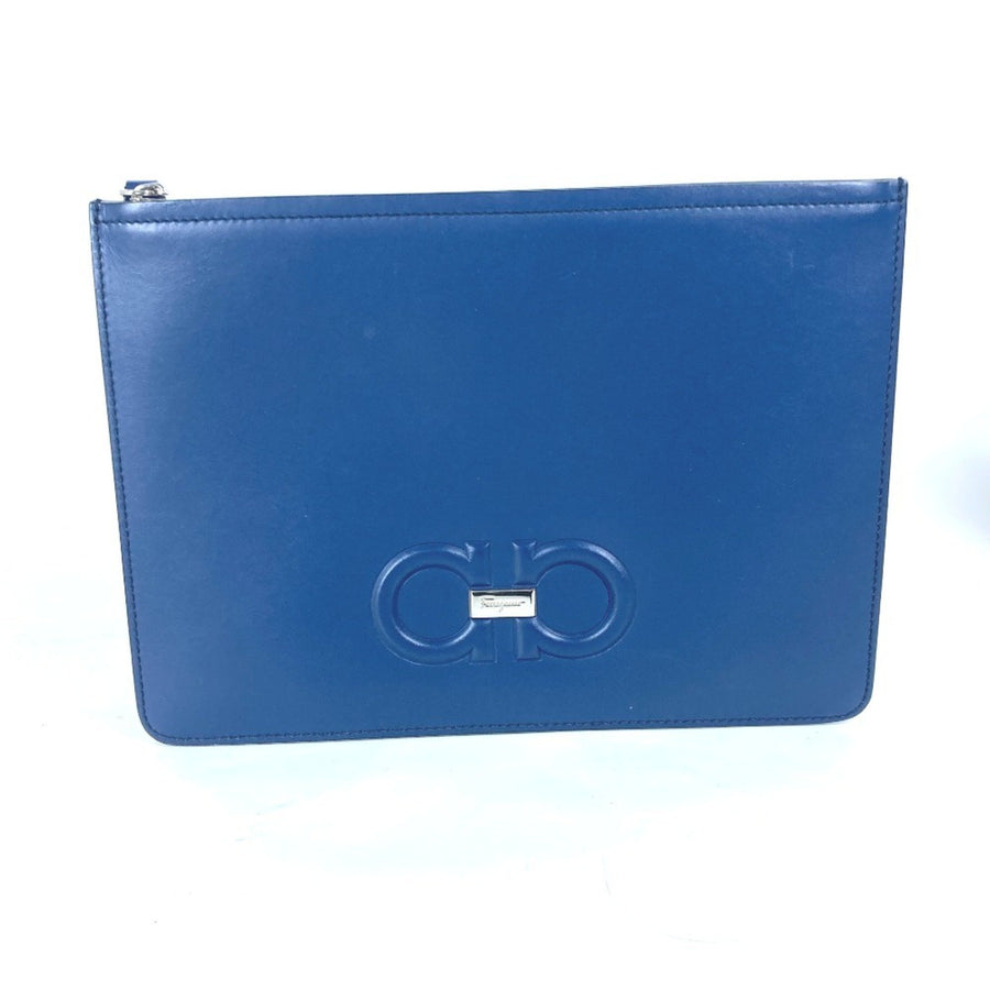 Salvatore Ferragamo Others Blue Clutch Bags