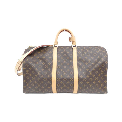 Louis Vuitton Coated Canvas Brown Travel Bags