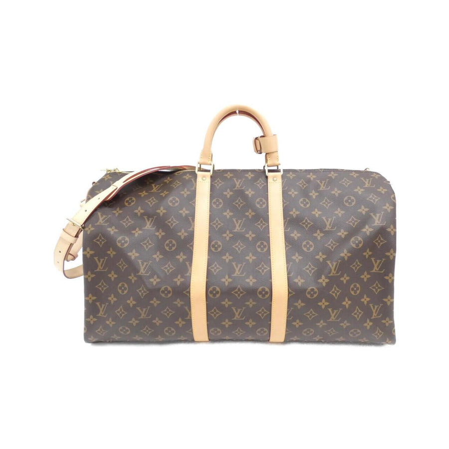Louis Vuitton Coated Canvas Brown Travel Bags