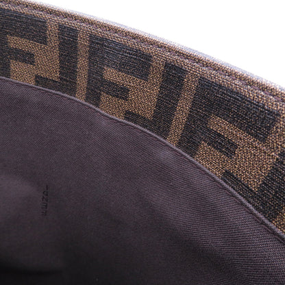 Fendi Pvc Brown Shoulder Bags