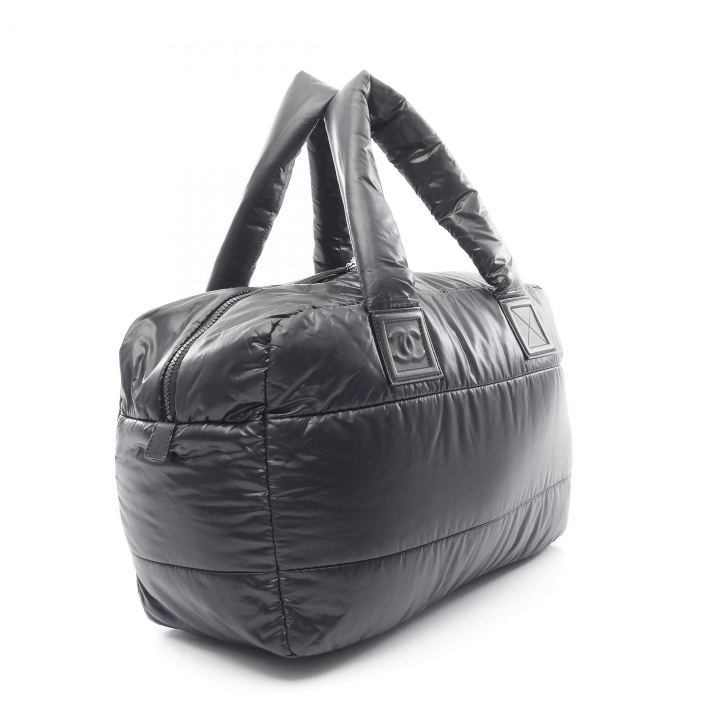 Chanel Nylon Black Travel Bags