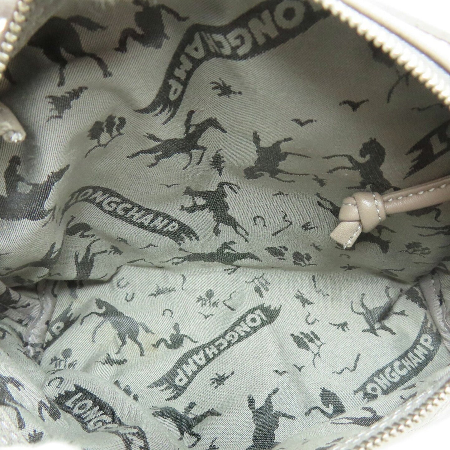 Longchamp Others Gray Shoulder Bags