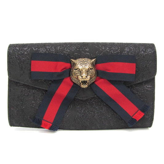 Gucci Nylon Black Clutch Bags