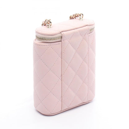 Chanel Calfskin Pink Shoulder Bags