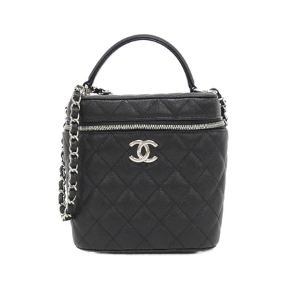 Chanel Calfskin Black Shoulder Bags