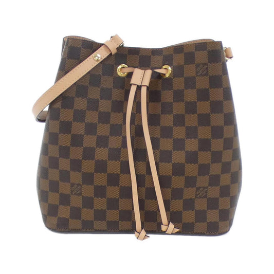 Louis Vuitton Coated Canvas Brown Shoulder Bags