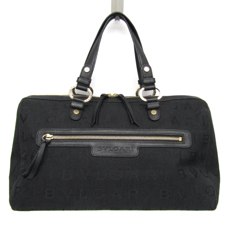 Bvlgari Canvas Black Travel Bags