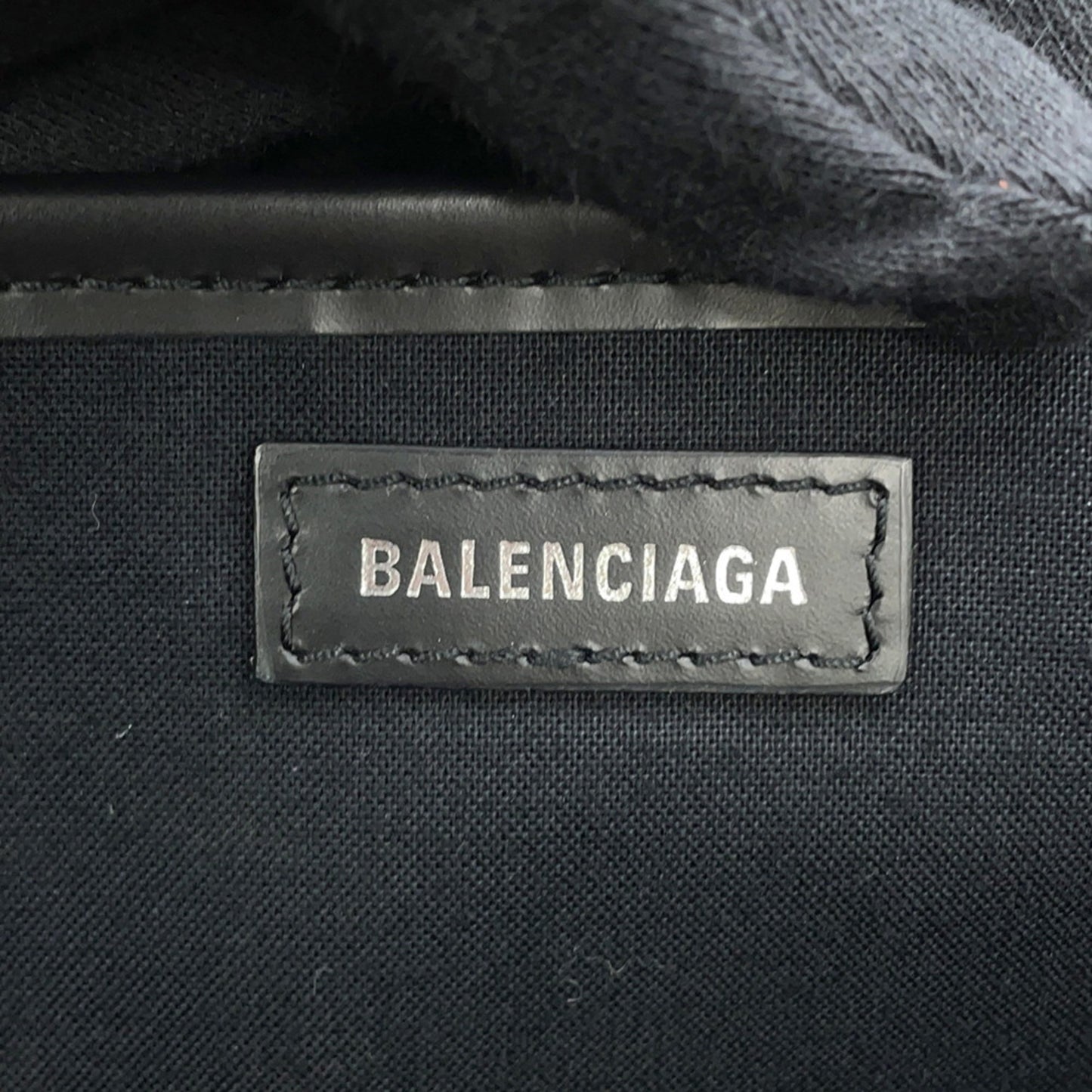 Balenciaga Canvas Black Tote Bags