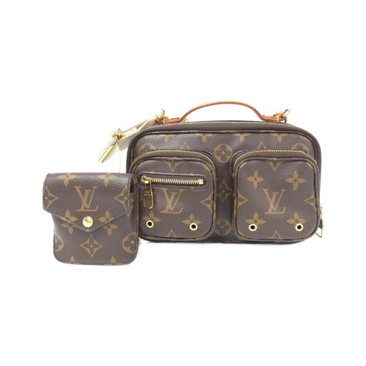 Louis Vuitton Coated Canvas Brown Shoulder Bags