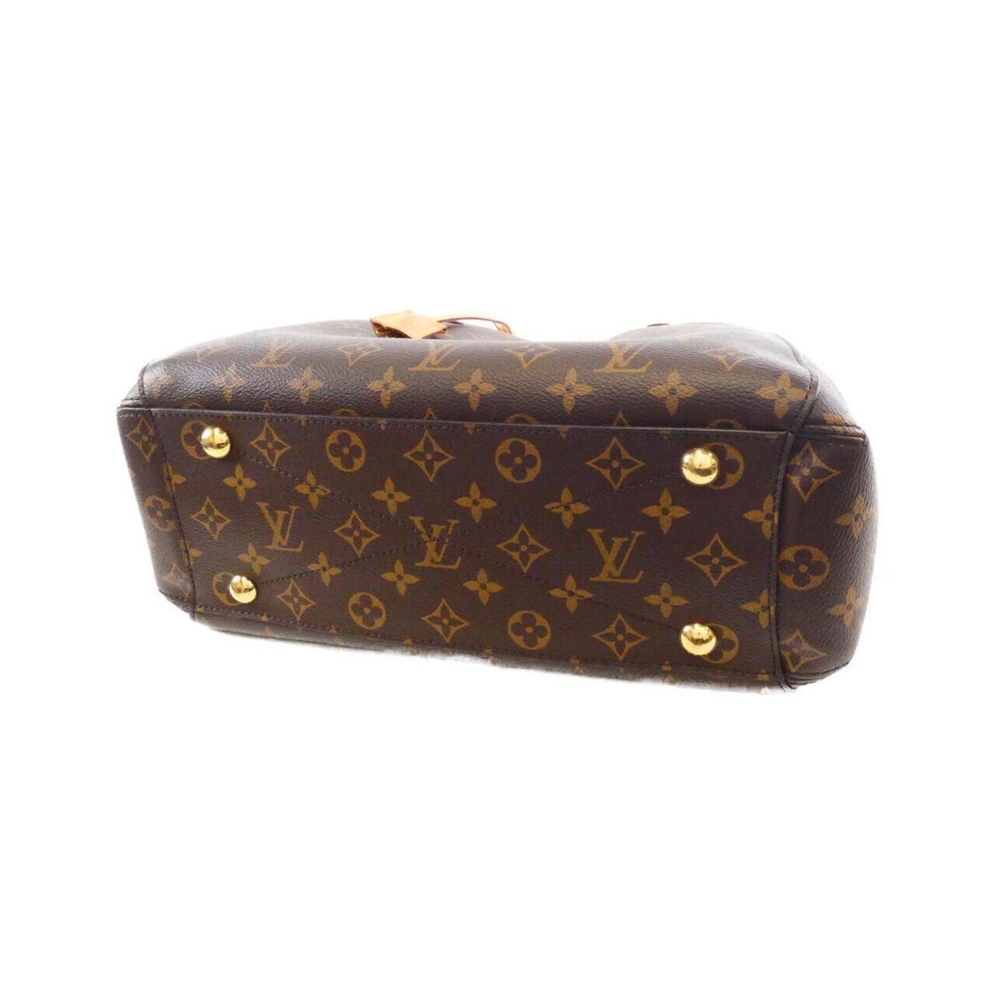 Louis Vuitton Coated Canvas Brown Handbags