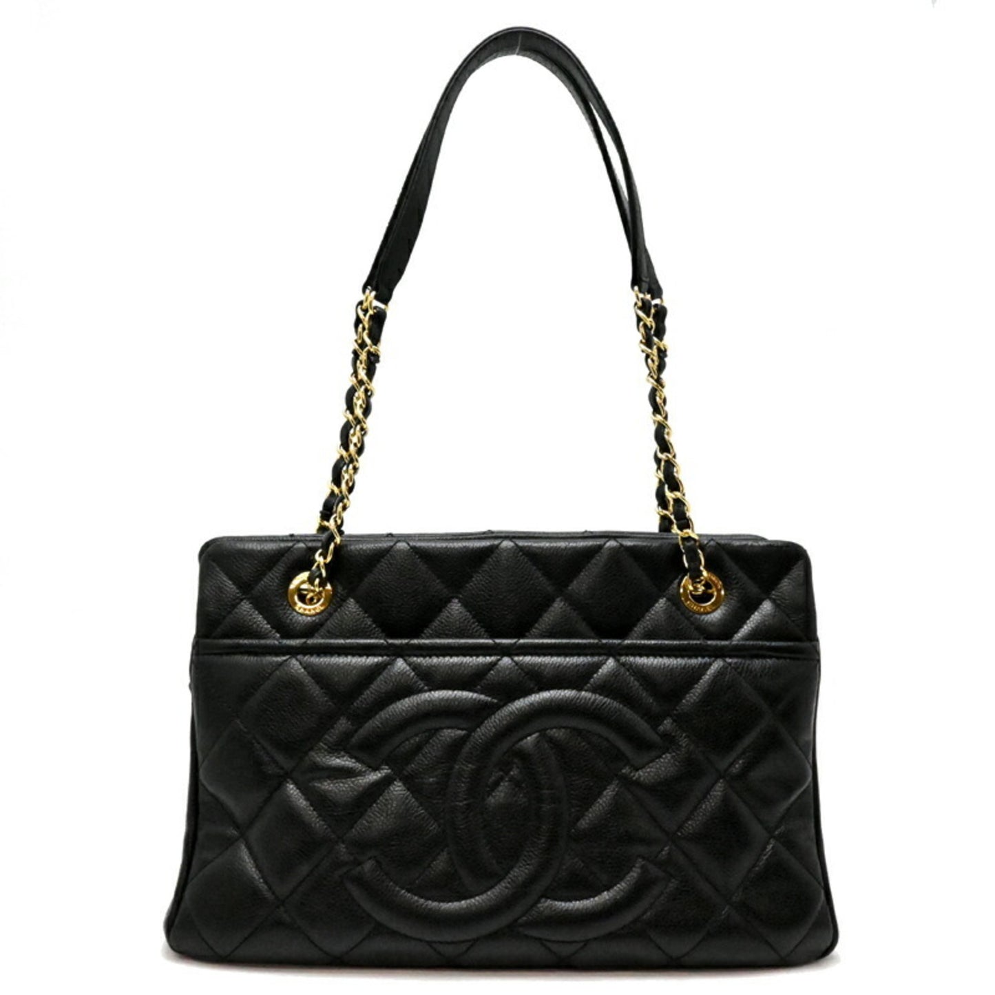 Chanel Calfskin Black Tote Bags