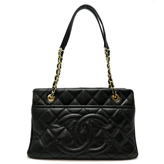 Chanel Calfskin Black Tote Bags