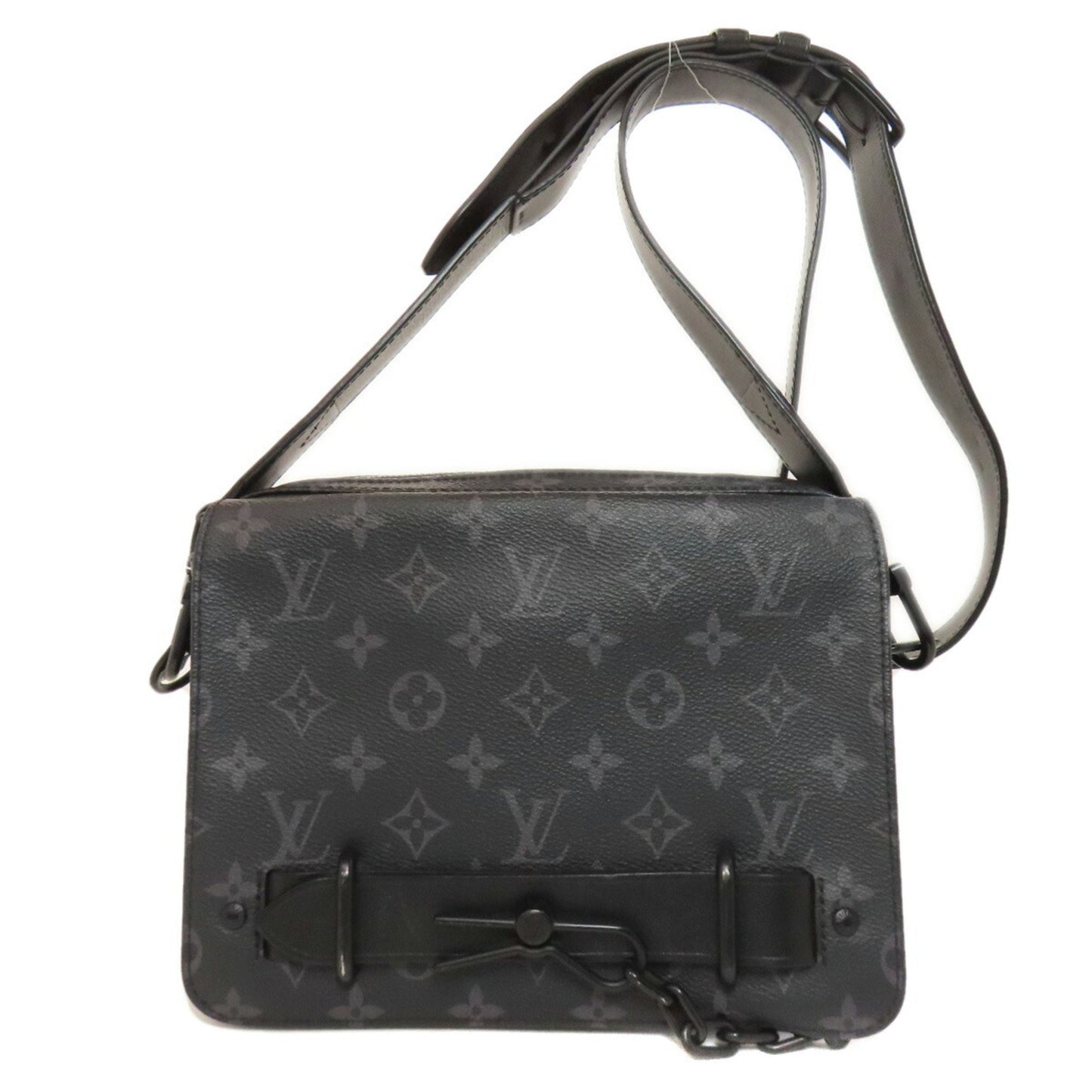 Louis Vuitton Monogram Canvas Black Shoulder Bags