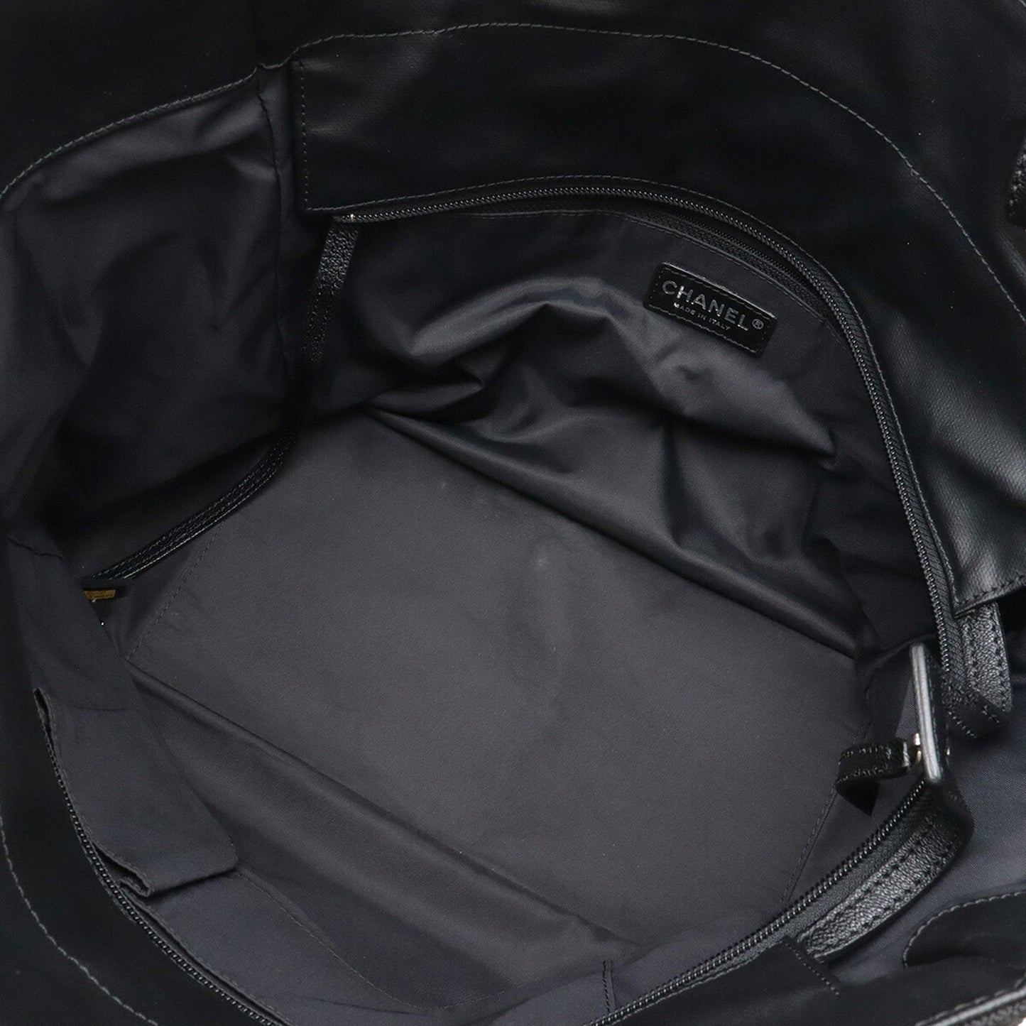 Chanel Coated Canvas Black Handbags