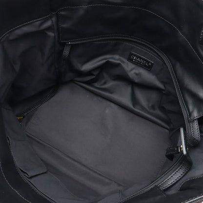 Chanel Coated Canvas Black Handbags
