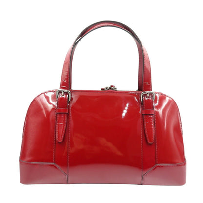 Burberry Patent Red Tote Bags