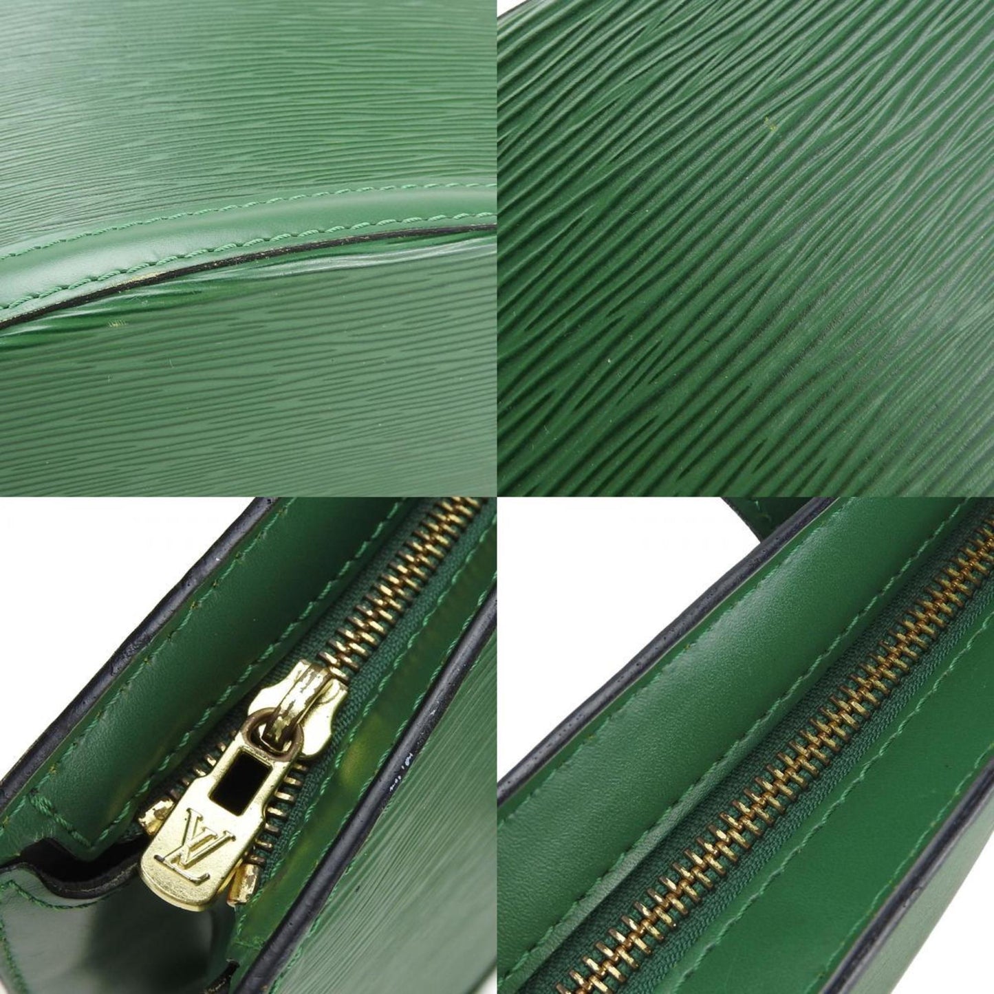 Louis Vuitton Epi Green Handbags