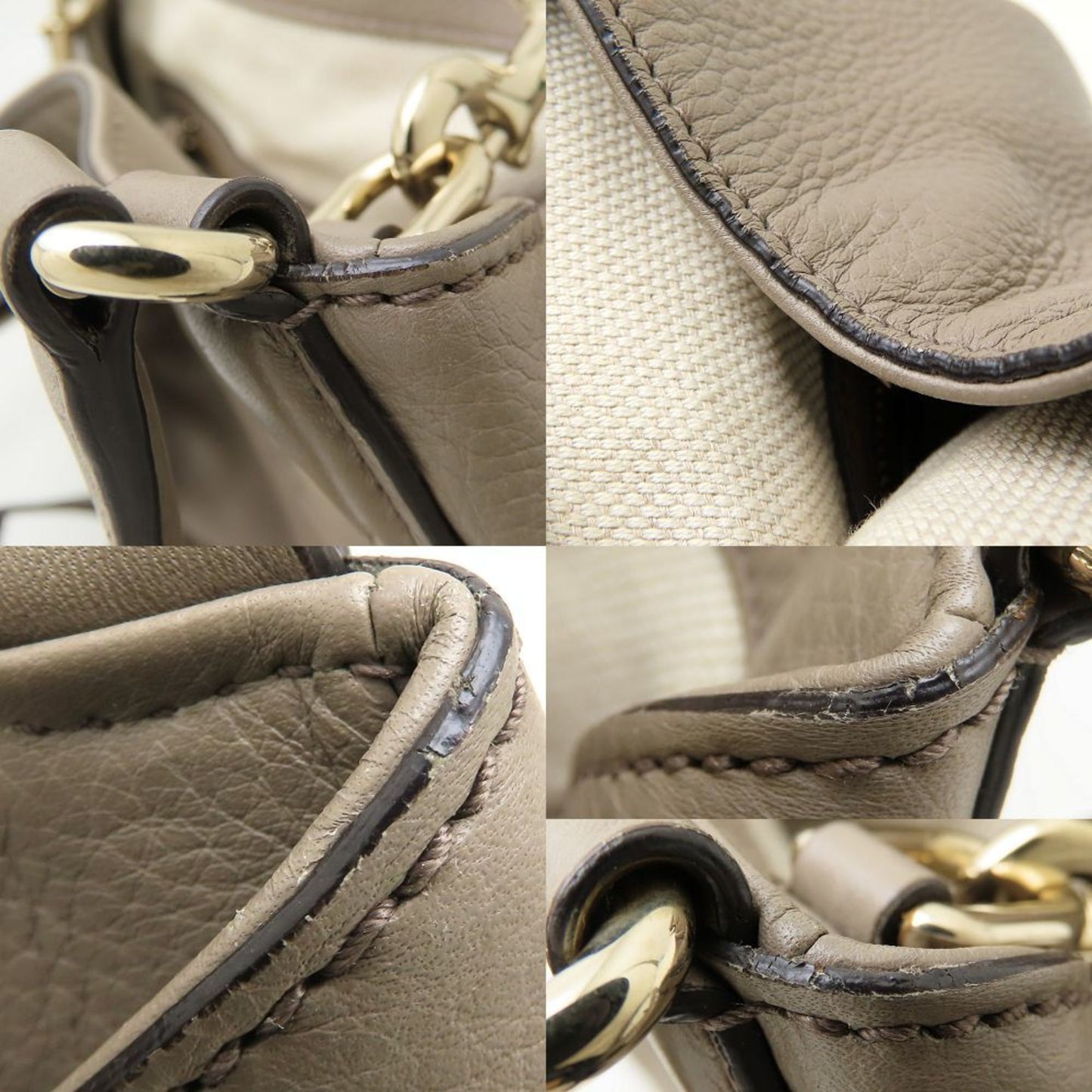 Gucci Others Gray Handbags