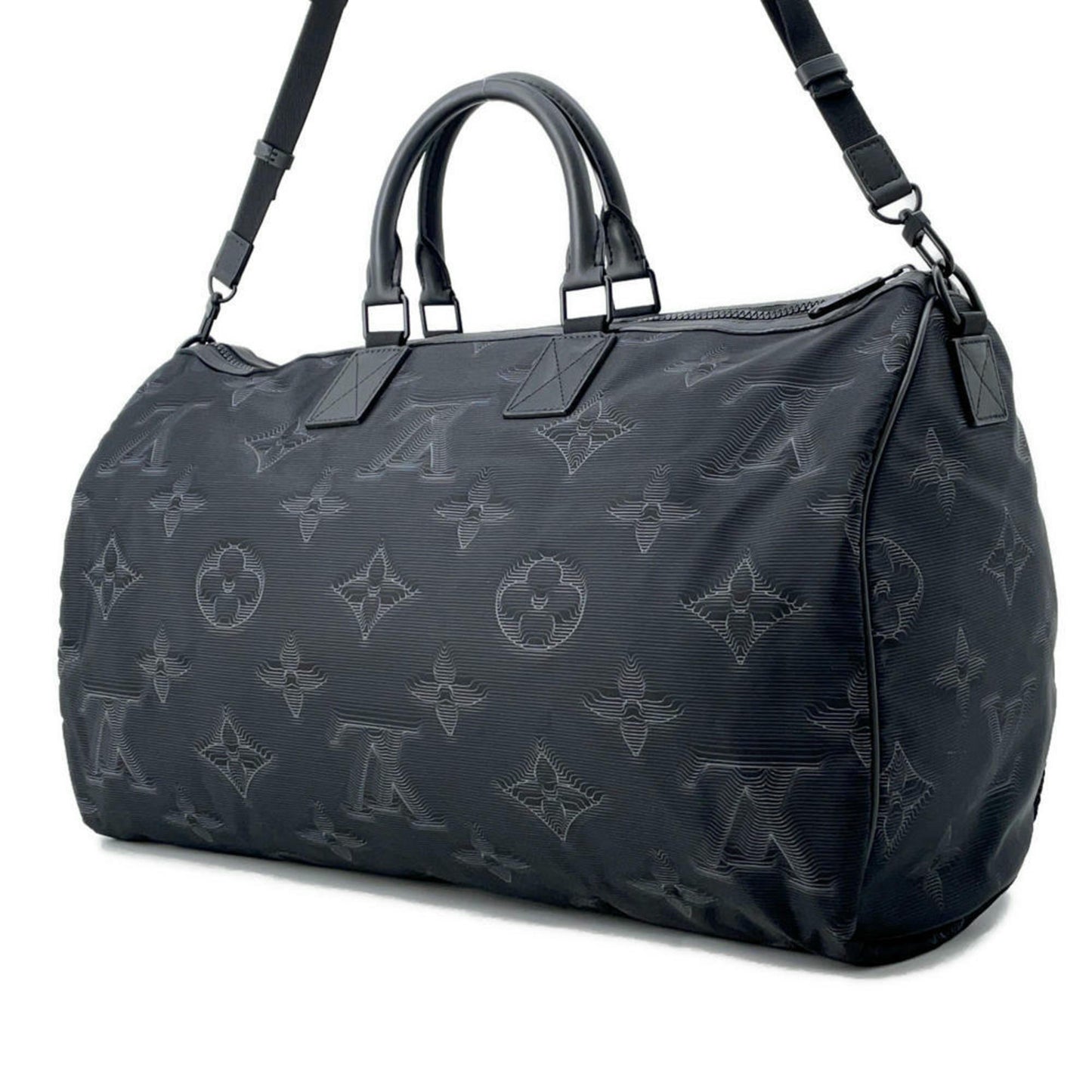 Louis Vuitton Monogram Canvas Black Travel Bags