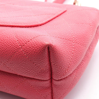 Chanel Calfskin Pink Shoulder Bags