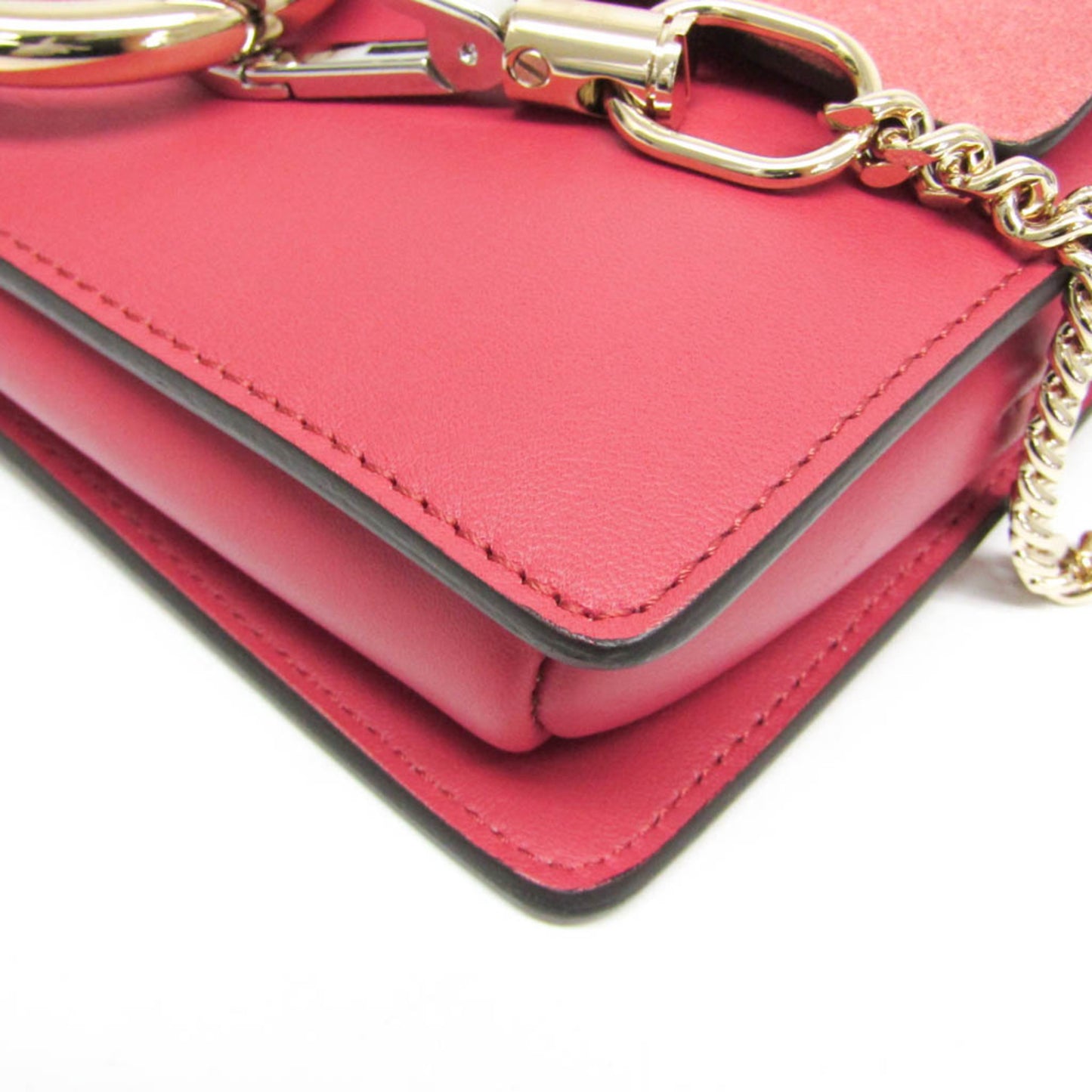 Chloé Other Leather Pink Shoulder Bags