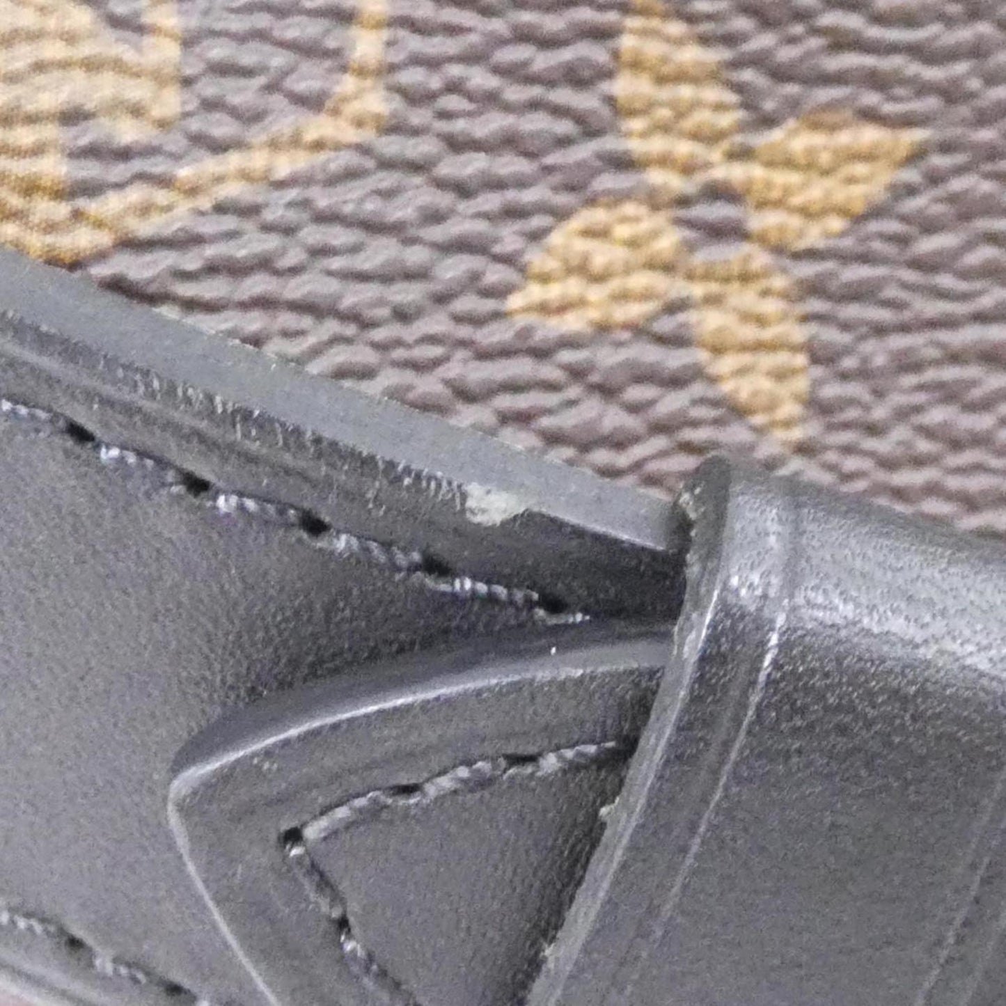 Louis Vuitton Coated Canvas Brown Travel Bags