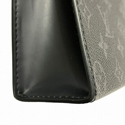 Louis Vuitton Monogram Canvas Black Clutch Bags