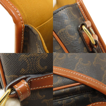 Celine Pvc Brown Shoulder Bags