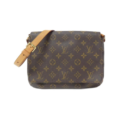 Louis Vuitton Coated Canvas Brown Shoulder Bags