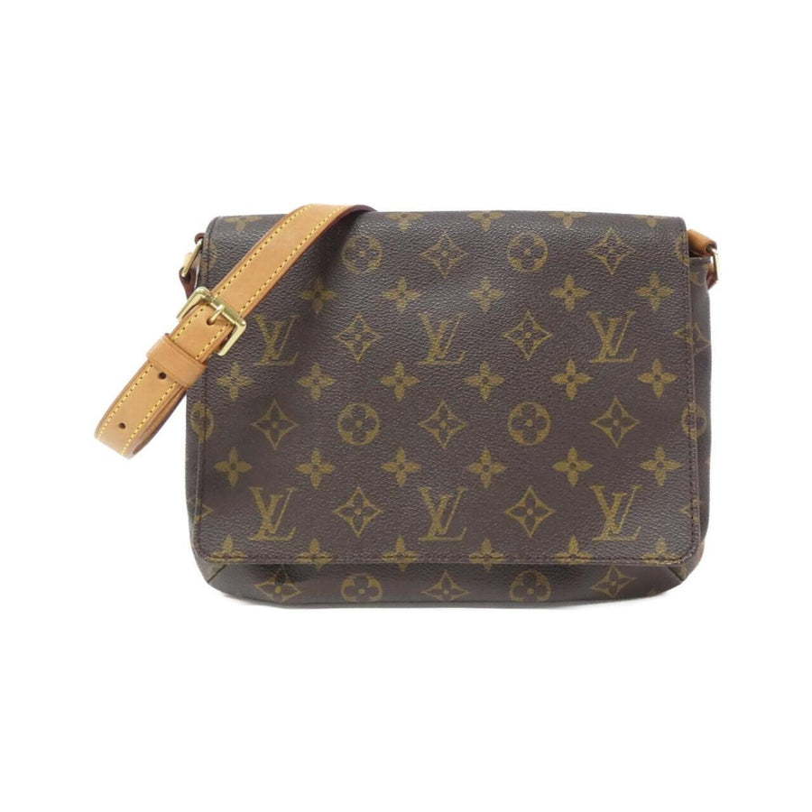 Louis Vuitton Coated Canvas Brown Shoulder Bags