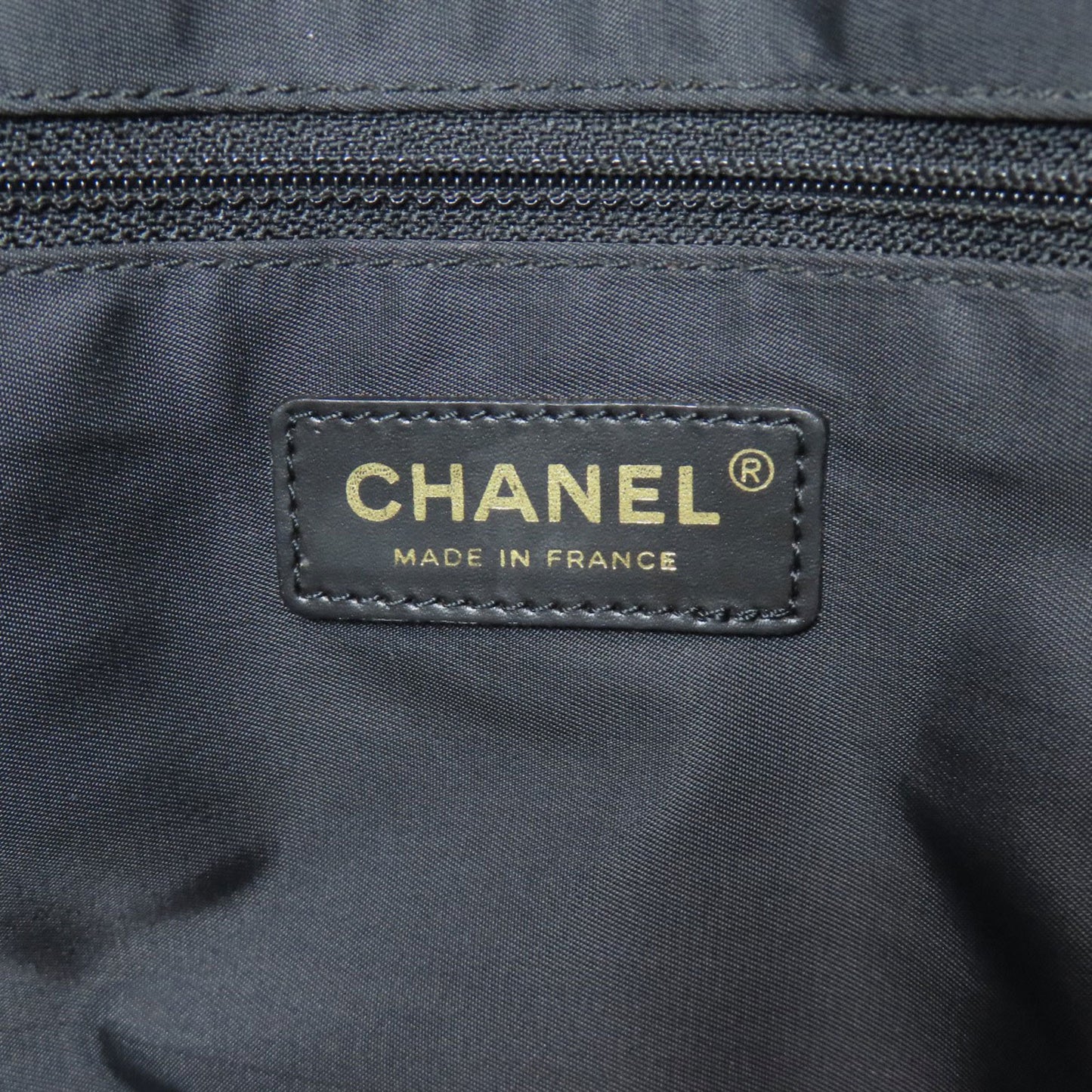 Chanel Nylon Black Tote Bags