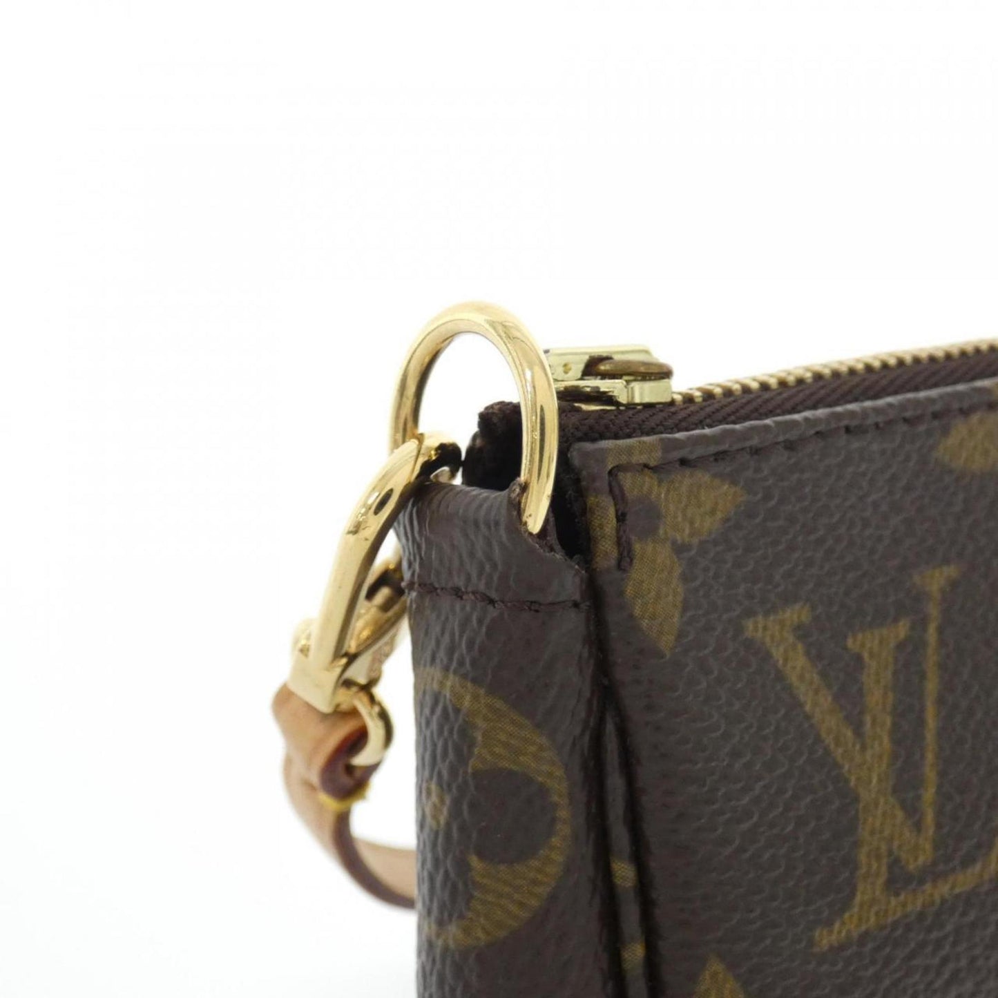Louis Vuitton Coated Canvas Brown Small Bags