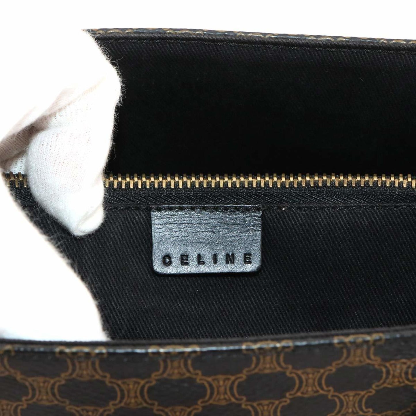 Celine Pvc Black Tote Bags