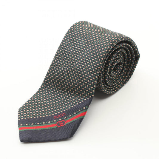 Gucci Silk Green Ties