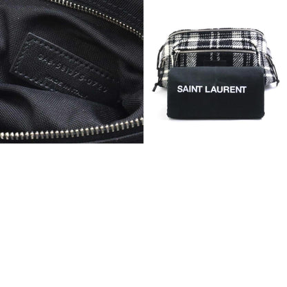 Saint Laurent Wool Black Crossbody Bags