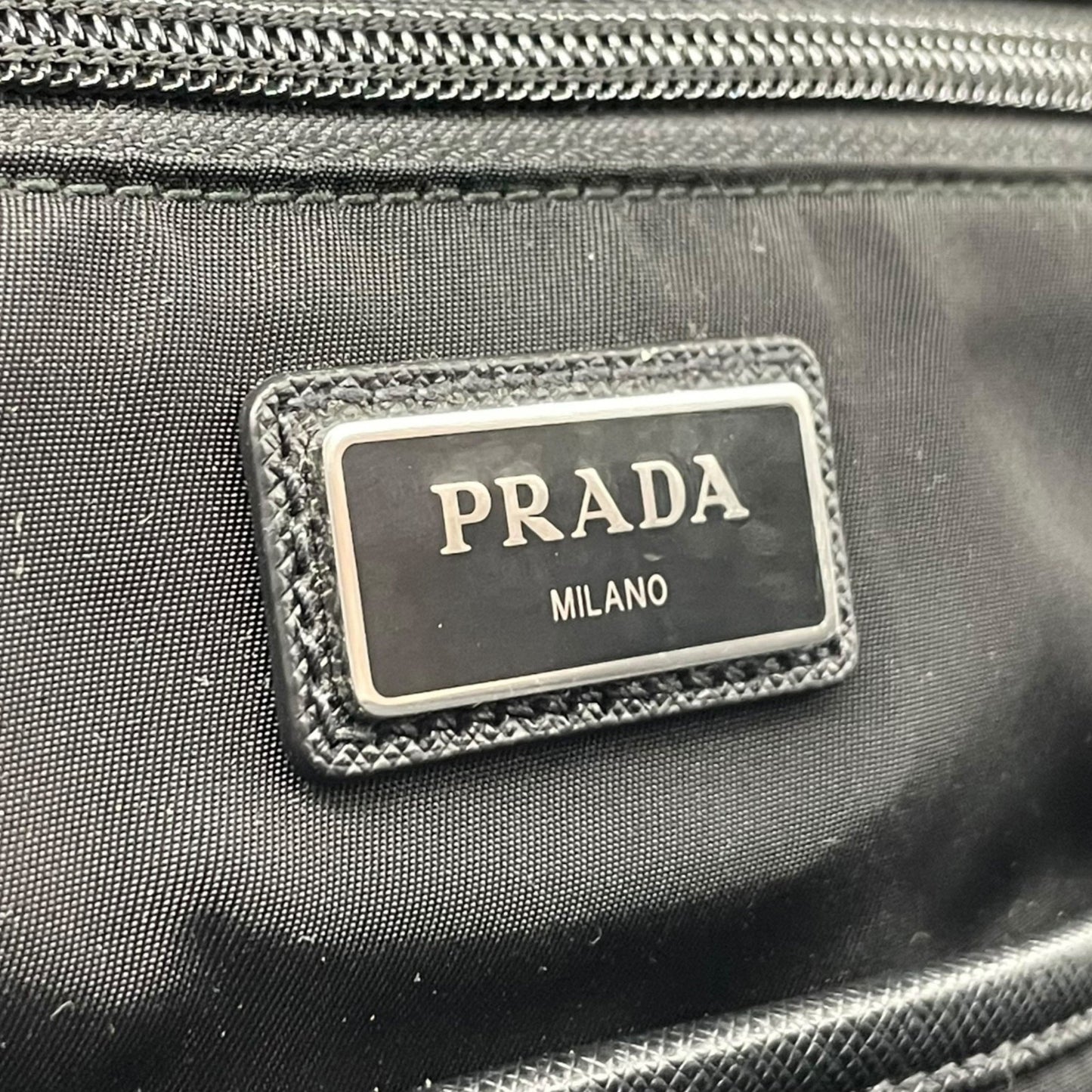 Prada Nylon Black Backpacks