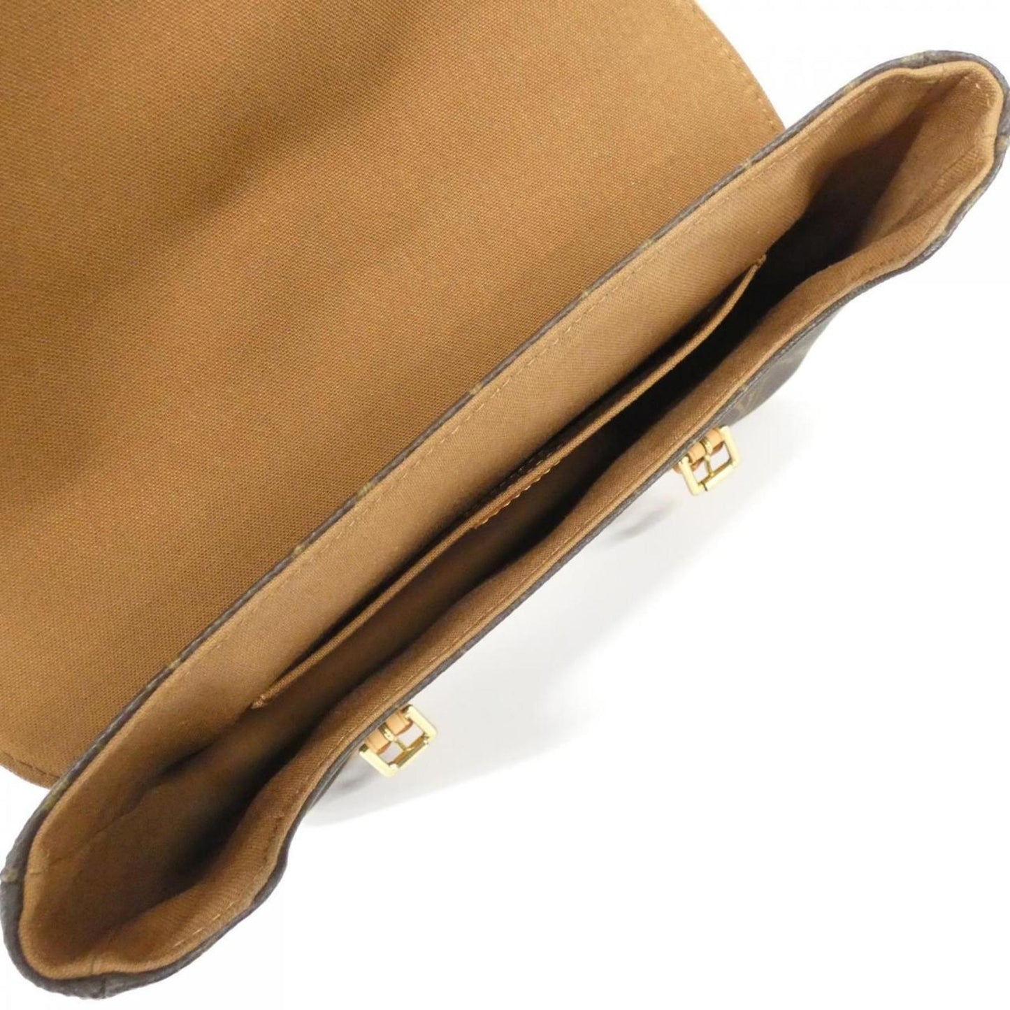 Louis Vuitton Coated Canvas Brown Backpacks