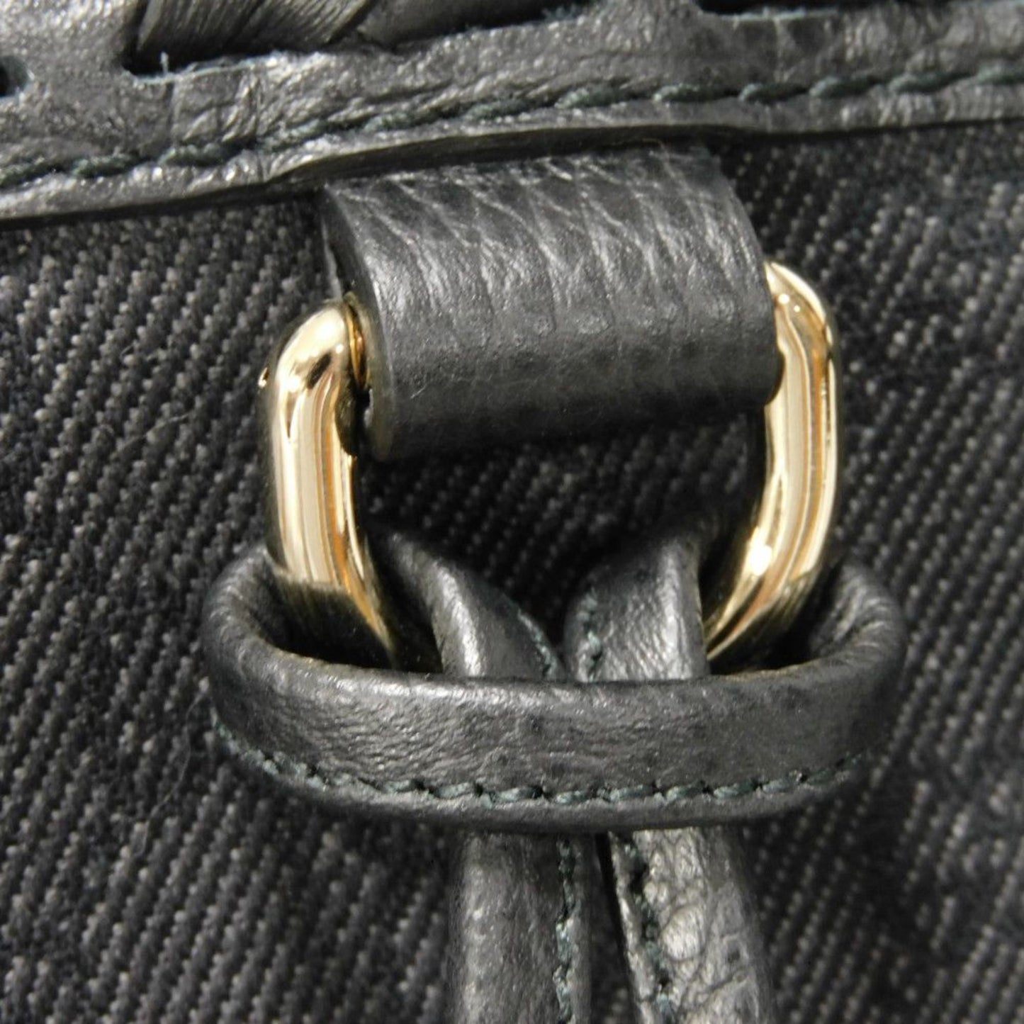 Gucci Denim Black Shoulder Bags