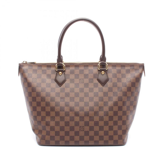 Louis Vuitton Coated Canvas Brown Tote Bags